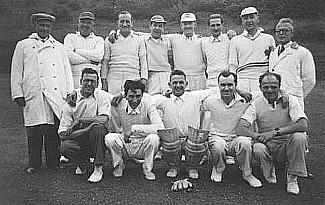 Chelsham Garage 1958 Cricket Team
